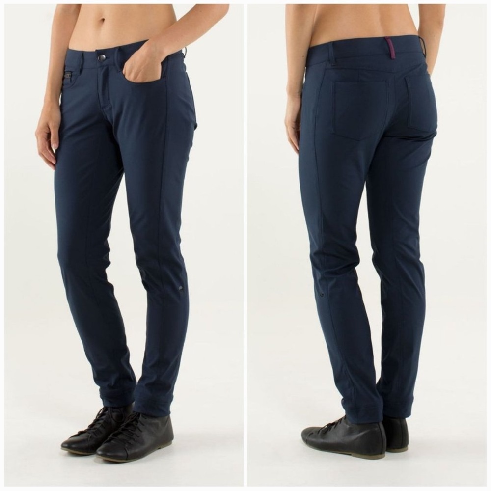 Lululemon Urbanite Trouser Pants Inkwell Blue 6